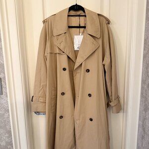 NWT Authentic WARDROBE.NYC Khaki Trench Coat. XXS. Brand New!